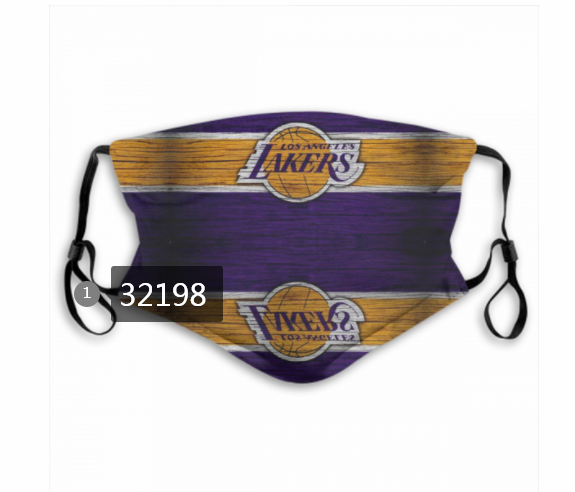 NBA 2020 Los Angeles Lakers26 Dust mask with filter
